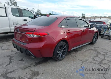 2025 Toyota Corolla Hybrid Se z USA, uszkodzony, nr VIN JTDBCMFE4S3079698